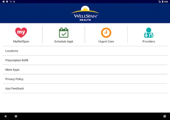 WellSpan Health android App screenshot 4